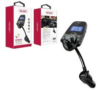 VEN - DENS Trasmettitore FM Bluetooth Kit Vivavoce - Nero