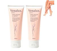 Venalux Crema Vene Varicose e Capillari, Crema Gambe per Vene e Microcircolo è adatta a tutti i tipi di pelle 20g (2 bastone)