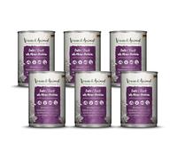 Venandi Animal, Alimento di qualità superiore per gatti, anatra monoproteico, alimento umido, naturale e senza cereali, 6 confezioni da 400 g (6 pezzi)