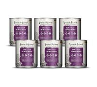 Venandi Animal, Alimento di qualità superiore per gatti, anatra monoproteico, alimento umido, naturale e senza cereali, 6 confezioni da 800 g (6 pezzi)
