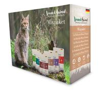 Venandi Animal Monoprotein 12 x 125 g Pacco misto umido gatto - Mix: Pollo, vitello, cavallo, manzo, tacchino, pecora