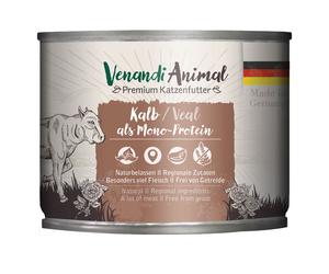 Venandi Animal Monoprotein 24 x 200 g umido gatto - Vitello