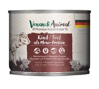 Venandi Animal Monoprotein 6 x 200 g umido gatto - Manzo