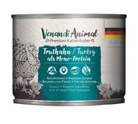 Venandi Animal Monoprotein 6 x 200 g umido gatto - Tacchino