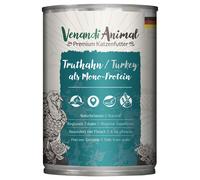 Venandi Animal Monoprotein 6 x 400 g umido gatto - Tacchino