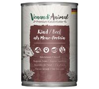 Venandi Animal Monoprotein 6 x 400 g umido gatto - Manzo
