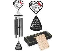 VENBEEL Regali di simpatia per la perdita della mamma, campanelli a vento commemorativi per la perdita della madre, regali commemorativi per la perdita della madre, regali di lutto di condoglianze in