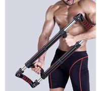 VENBER Push Down Bar Braccio Avambraccio Ginnico Espansore Toracico 30-100Kg Dispositivo per Forza del Braccio Regolabile Attrezzatura per Allenamento Pressa