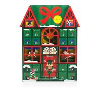 Venchi, Calendario Avvento 2025 in Legno, con 29 Cioccolatini Assortiti, con "Nocciola Piemonte IGP", Edizione Limitata Alice Bureau, 356 Gr, Senza Glutine, Idea Regalo