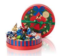 Venchi, Cappelliera Media Regalo Natale con Cioccolatini Assortiti, con "Nocciola Piemonte IGP", Edizione Limitata, 275 Gr, Senza Glutine, Senza Coloranti e Conservanti, Idea regalo