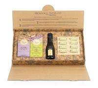 Venchi, Chocolate & Prosecco Experience, 320gr, Selezione di Cioccolato e Prosecco Millesimato Arneri, Senza Glutine, Senza Conservanti e Coloranti, Idea Regalo
