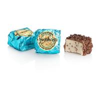 Venchi - Chocoviar Stracciatella - Cioccolatino al Latte con Ripieno di Panna e Nibs, 1 kg - Senza Glutine