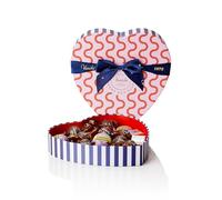 Venchi - Confezione a Forma di Cuore, 18 Cioccolatini Assortiti, 240 Gr, Senza Glutine, Senza Coloranti e Conservanti, Idea Regalo San Valentino