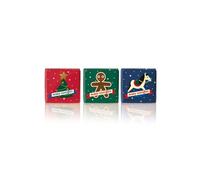 Venchi, Granblend di Natale Latte & Fondenti, 1 Kg di Cioccolatini al Latte e Extra Fondente 75%, Edizione Limitata, Senza Glutine, Segnaposto Natalizio, Idea Regalo Natale