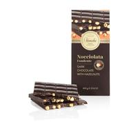 Venchi - Maxi Tavoletta di Cioccolato Fondente 60% con Nocciole Piemonte IGP Intere, 800 g - Senza Glutine - Vegano