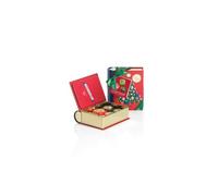 Venchi, Mini Libro Rosso Natale con Chocoviar Assortiti, con "Nocciola Piemonte IGP", Edizione Limitata, 116 Gr, Senza Glutine, Senza Coloranti e Conservanti, Idea Regalo