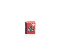 Venchi, Mini Libro Rosso Natale con Cioccolatini Granblend Assortiti, al Latte e Extra Fondente 75%, Edizione Limitata, 126 Gr, Senza Glutine, Senza Coloranti e Conservanti, Idea Regalo
