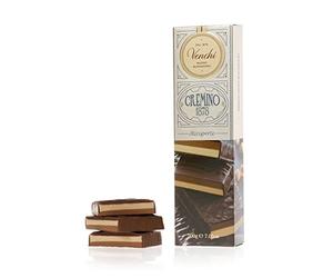 Venchi - Stecca di Cioccolato Bigusto Cremino, 200 g - Senza Glutine