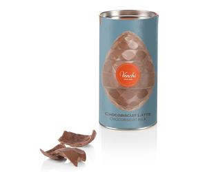 Venchi - Uovo di Cioccolato al Latte e Biscotto, 150 Gr, Note di Toffee e Caramello con Granella di Biscotto, Senza Glutine, con Sorpresa, Collezione Pasqua Venchi, Idea Regalo