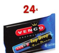 Venco Topdrop 24 x 4 rotoli (liquirizia leggermente salata)