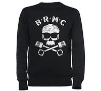 Vendax Brmc - Black Rebels Motorcycle Club - The Wild One Unisex Felpa Nero