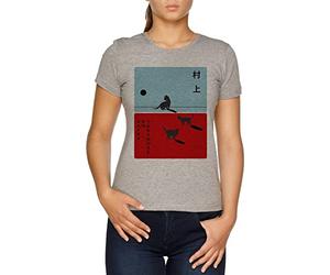 Vendax Haruki Murakami - Kafka On The Shore T-Shirt Donna Grigio