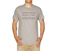 Vendax I Found The Secret of Monkey Island T-Shirt Uomo Grigio