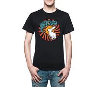 Vendax Jefferson Airplane T-Shirt Uomo Nero