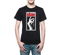 Vendax STAX Volt Records T-Shirt Uomo Nero
