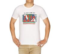 Vendax Talking Heads - Yellow 80s T-Shirt Uomo Bianco