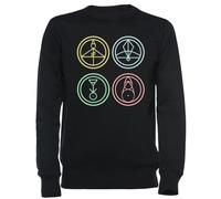 Vendax The Owl House Glyphs Unisex Felpa Nero