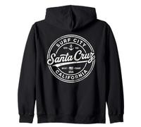 Vendemmia, Santa, Cruz, Surf, Città, California, Costa, Felpa con Cappuccio
