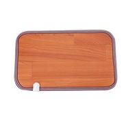 Vendics Riscaldamento Elettrico a Strisce Di Legno, Scaldapiedi in Cristallo Di Carbonio Riscaldato Mat, Multifunzionale Termostato Inverno Mobile/Scuro; 30X50Cm; Nove Marce