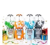 Vending Machine, Capsule Vending Machine, Commercial Candy Gumball Machine with Balls, No Coin Required, Coffee Capsule Storage Machine, Gum Candy Dispensers, for Retail Stores