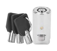 Vending Machine Lock, Tubular Key Lock, Safe Box Locks Cylinder, Game Console Security Locks Cylinder, Prying-Resistant Lock with 3 Keys Fits Most T-Handle Locks for Industrial Use, Lega di zinco