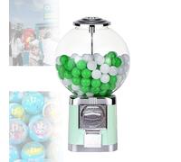 Vendita all'ingrosso della grande palla dell'erogatore della bolla della macchina di Gumball w/Key Classic Capsule gioca la macchina di Candy, Macrongreen