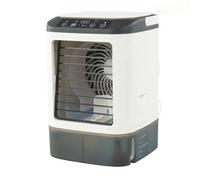 Vendita calda Mini ventola di raffreddamento a spruzzo Home Mobile portatile Desktop Air Cooler Silenzioso Vortex Ventilatore per aria condizionata a luce colorata Double atomization
