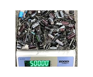 Vendita di condensatori elettrolitici misti da 500 grammi/lotto for il pacchetto di componenti elettronici di riparazione degli amanti fai-da-te letto prima dell'ordine Dispositivi elettronici