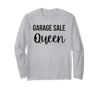 Vendita Garage Queen Funny Thrifting Yard Vendita Rivenditore Maglia a Manica
