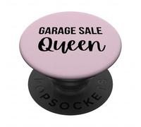 Vendita Garage Queen Funny Thrifting Yard Vendita Rivenditore PopSockets PopGrip Adesivo