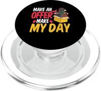 Vendita in cantiere Fai un'offerta Divertente Vendita Garage Thrifting PopSockets PopGrip per MagSafe