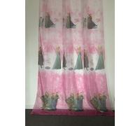 Vendita - Tenda a rete in voile rosa congelato, 150 cm di larghezza x 260 cm di lunghezza