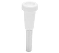 Vendite Pazze Bocchino per tromba, bocchino per strumenti robusto durevole per studenti intermedi(bianco)