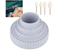 Vendite Pazze Custodia per Punte per Punte Rotonde, Custodia per Punte Rotante per Forme Rotonde Organizer per Supporto per Utensili per smerigliare