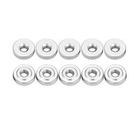 Vendite Pazze Dadi zigrinati da 10 Pezzi GB807 M3 M4 M5 M6 M8 M10 Dado zigrinato con Impugnatura(M3 10pcs)