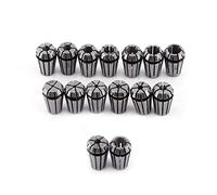 Vendite Pazze ER11 Set di pinze per molle, 15 pezzi ER11 Pinza per mandrino CNC Mandrino ER-11 Portautensili per tornio per CNC Fresatrice CNC