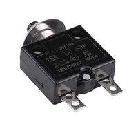 Vendite Pazze Interruttore automatico, pulsante 530 Amp Interruttore a ripristino manuale Protezione da sovraccarico di corrente(15A)