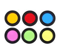 Vendite Pazze Kit di filtri colorati per lenti, filtro per oculari per telescopio Filtro per lenti a 6 colori, filtro per oculari per telescopio Kit elettronico per filtri astronomici