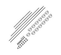Vendite Pazze Kit di riparazione per flauto, viti di riparazione fai da te per flauto e guarnizione, robusto durevole, pratico kit di strumenti per la manutenzione fai da te per flauto, per amici per