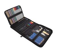 Vendite Pazze Matita da Disegno per Schizzi, Set di gomme per Matita a carboncino colorato da 72 Pezzi con Borsa per Il Trasporto